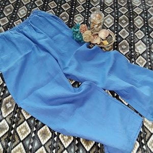 FLAX Linen Cropped Pants